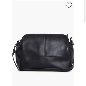 ABLE Meron Crossbody Black Leather Purse